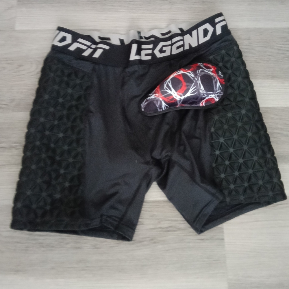 Black Men's Compression Shorts